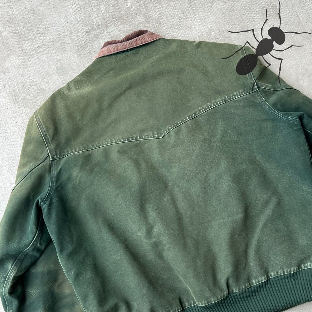 Carhartt J14 SPC green santa fe work wear jacket - Picture 5 of 15